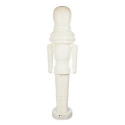 Animated White Nutcracker Blow Mold, 75 in, 6.25 ft, by Holiday Time - Image 4