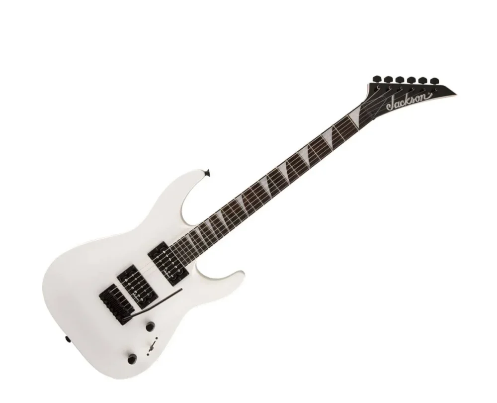 Jackson JS22 Dinky Arch Top Electric Guitar - Snow White - Image 4