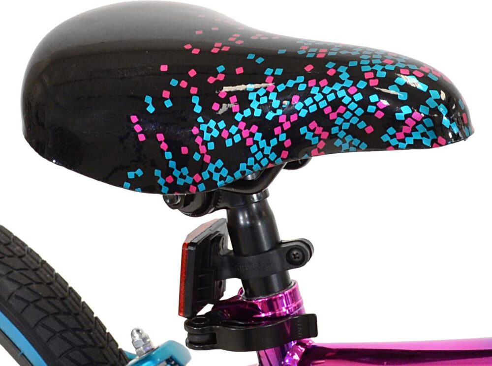 Genesis 20 Illusion Girls Bike, Blue/Purple - Image 4