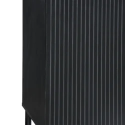 Sango Merk 2-Door Cabinet, Black - Image 2