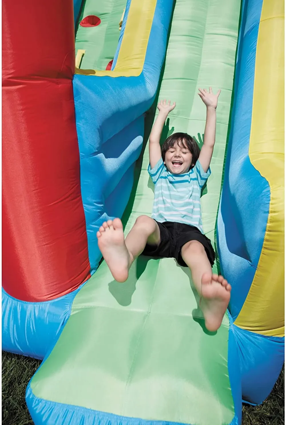 Little Tikes Giant Inflatable Slide Bouncer - Image 2