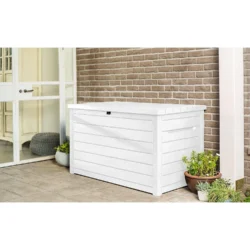 Keter XXL 230 Gallon Plastic Deck Storage Container Box Outdoor Patio - Image 7
