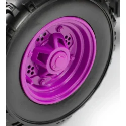 ATV 12-Volt Battery-Powered Ride-On ATV - Purple and White for Girls Ages 3-5 Years, Size: 12V - Image 6