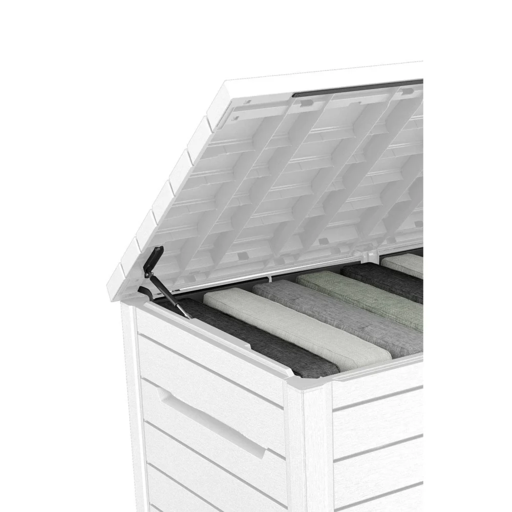 Keter XXL 230 Gallon Plastic Deck Storage Container Box Outdoor Patio - Image 9