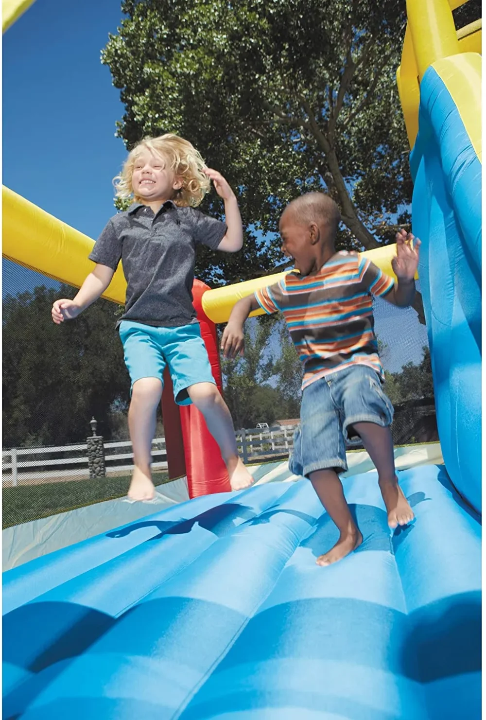 Little Tikes Giant Inflatable Slide Bouncer - Image 4