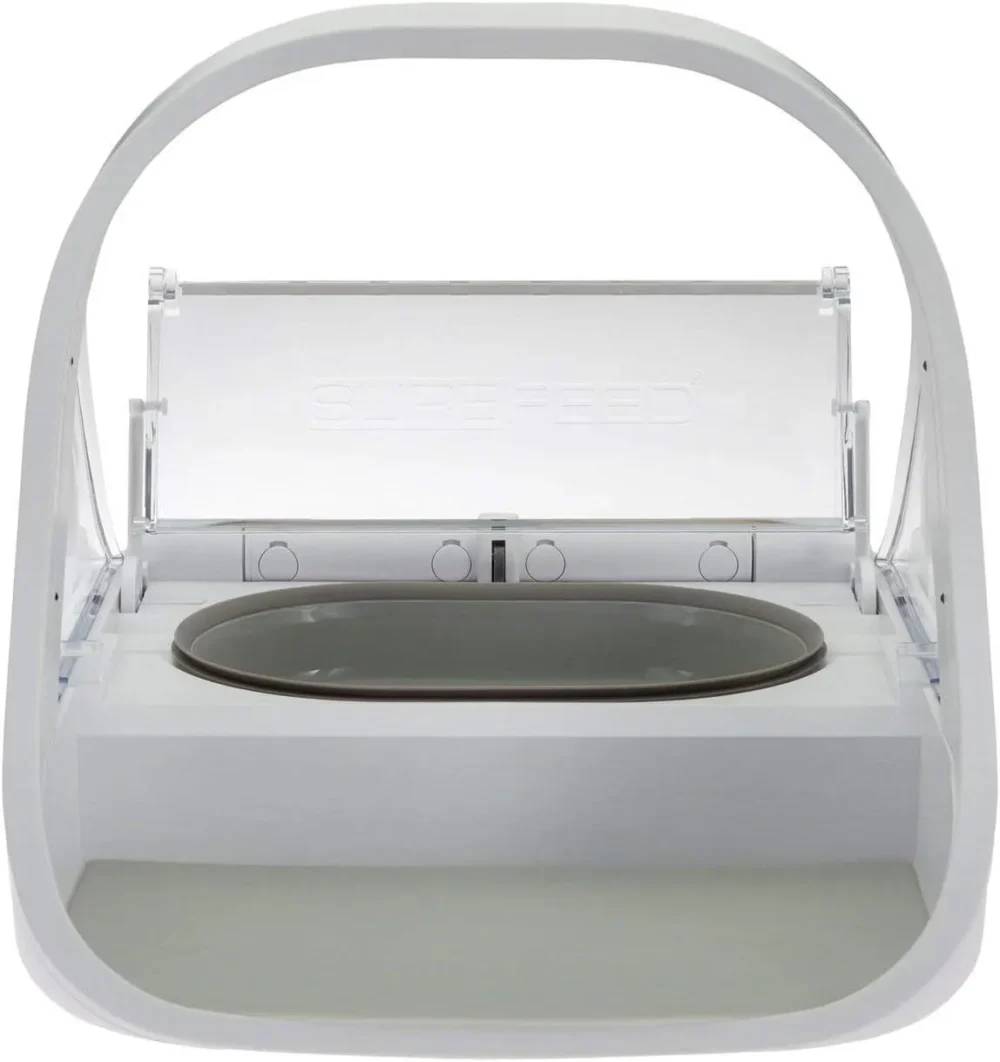 Automatic Pet Feeder -Microchip Pet Feeder - MPF001 - Suitable for Both Wet and Dry Food - Bonus eOutletDeals Pet Towel - Image 3