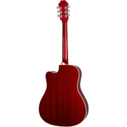 Epiphone Hummingbird EC Studio Limited-Edition Acoustic-Electric Guitar Wine Red by Woodwind & Brasswind - Image 6