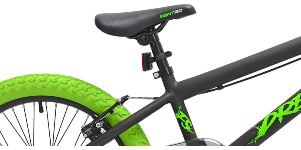 Kent 20 In. Dread BMX Boys Bike, Green and Black - Image 4