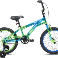 Genesis 18 Glitch Boy’s BMX Bike, Blue/Green