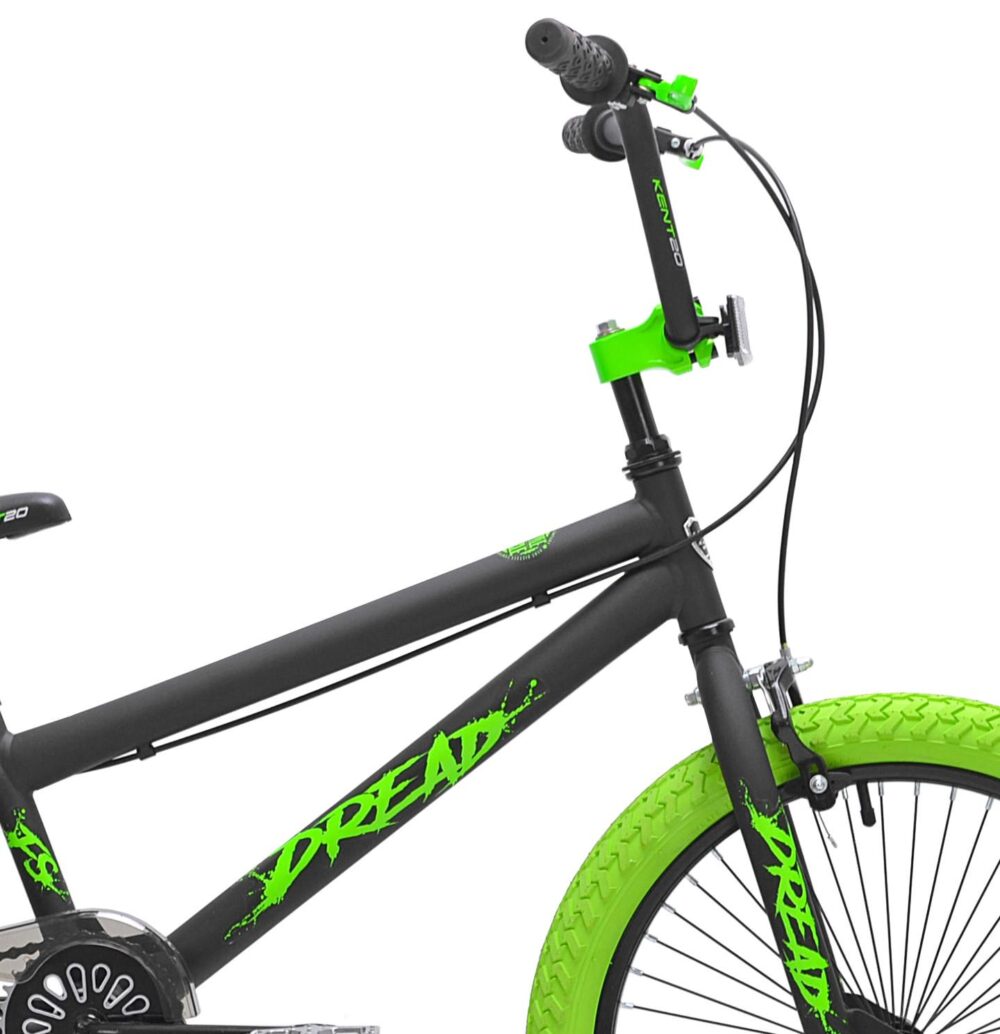 Kent 20 In. Dread BMX Boys Bike, Green and Black - Image 2