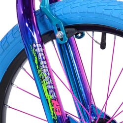 Genesis 18 Illusion Girl’s Bike, Blue/Purple - Image 3