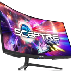 Sceptre 34 Inch 165Hz Curved Ultrawide WQHD Monitor