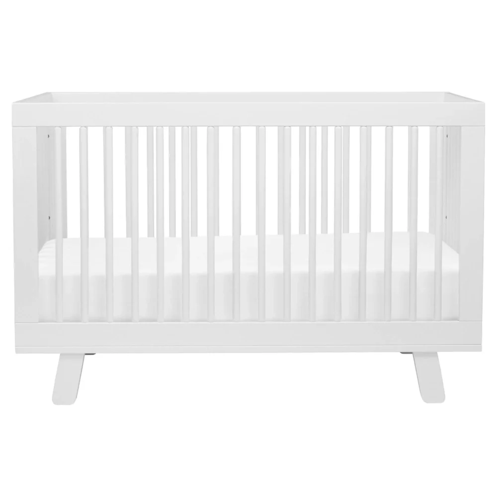 Babyletto Hudson 3-in-1 Convertible Crib with Toddler Rail, White - Image 2