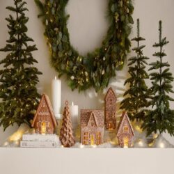 Handcrafted Gingerbread Village Houses - Image 25