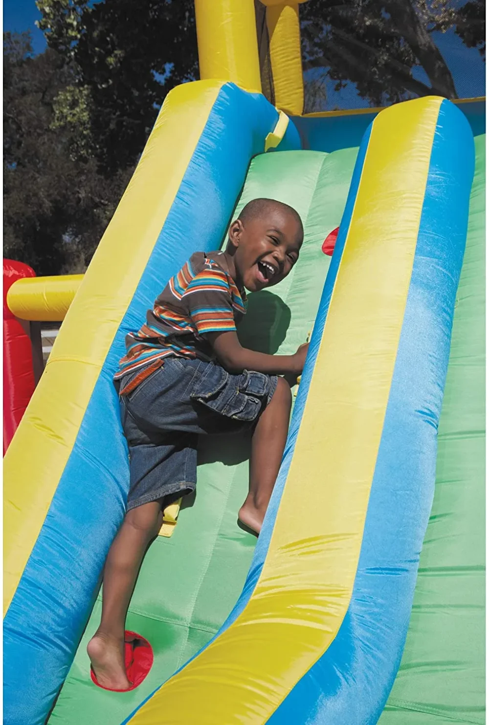 Little Tikes Giant Inflatable Slide Bouncer - Image 5