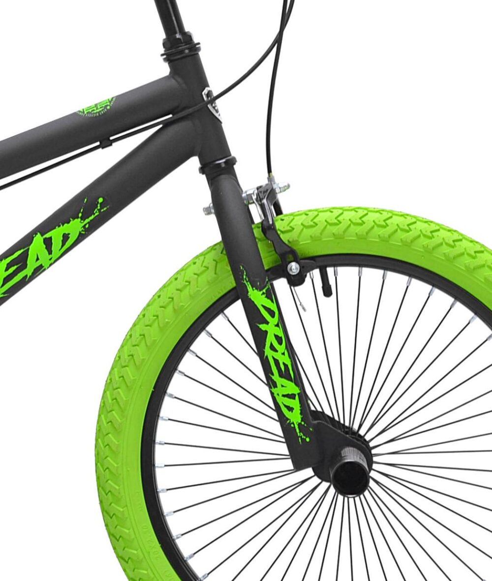 Kent 20 In. Dread BMX Boys Bike, Green and Black - Image 3