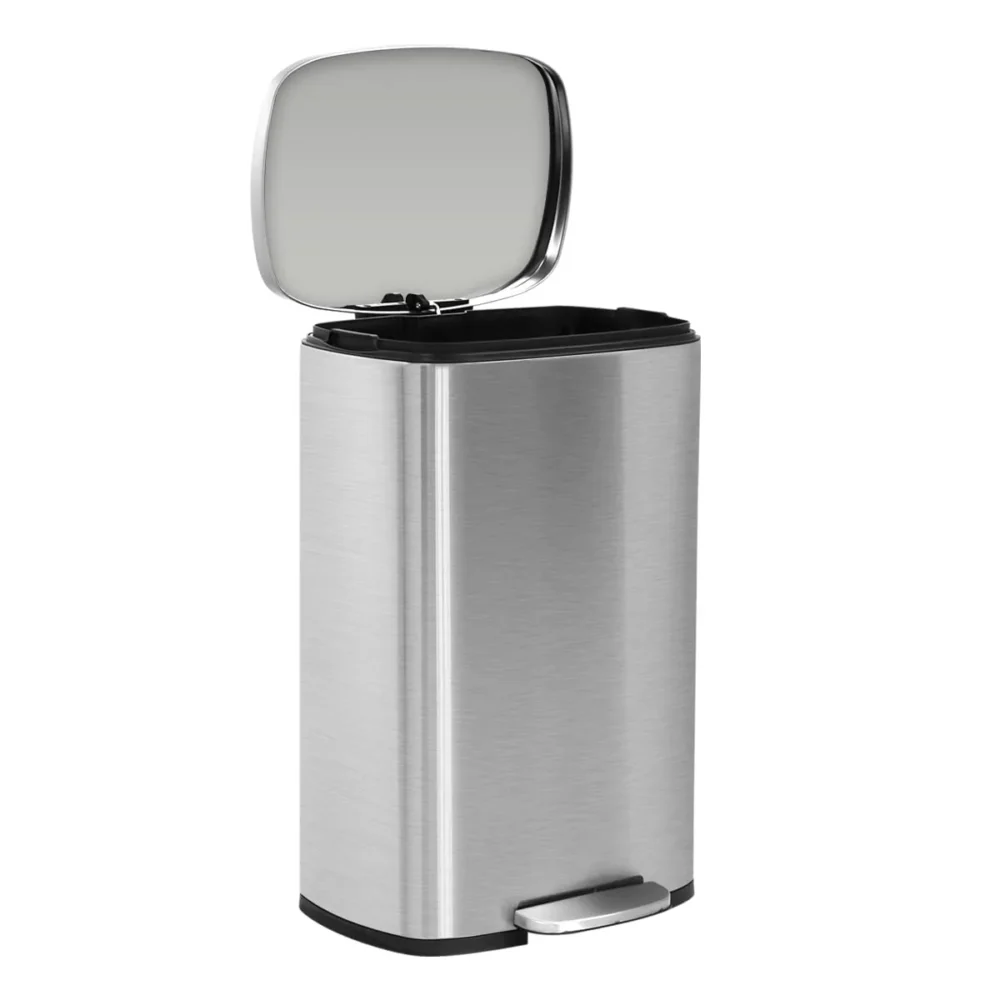 Bigacc 13 Gallon 50 Liter Kitchen Trash Can with Touch-Free & Motion Sensor, Automatic Stainless-Steel Garbage Can, Anti-Fingerprint Mute Designed Trash Bin Brushed Stainless Steel - Image 19