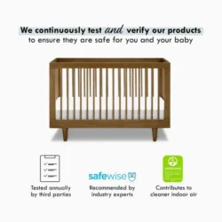 DaVinci Marley 3-in-1 Convertible Crib - Walnut - Image 7