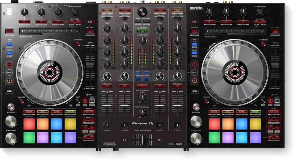 B-Stock: Pioneer DJ DDJ-SX3 4-Channel DJ Controller For Serato DJ Pro - Image 3