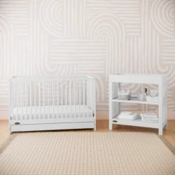 Graco - Teddi 5-in-1 Convertible Crib with Drawer - White - Image 2
