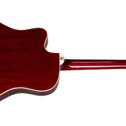 Epiphone Hummingbird EC Studio Limited-Edition Acoustic-Electric Guitar Wine Red by Woodwind & Brasswind - Image 3