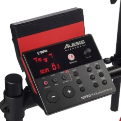 Alesis Nitro Max Expanded Electronic Drum Kit Red - Image 6