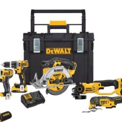 DEWALT 20V MAX Cordless 7 Tool Combo Kit with TOUGHSYSTEM Case, (1) 20V 4.0Ah Battery and (2) 20V 2.0Ah Batteries DCKTS781D2M1 - Image 2
