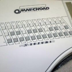 Suzuki Omnichord OM-84 System Two w/ Hard Case Power Supply Manual TESTED! WORKS - Image 7