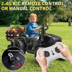 Joyracer 24 Volt Ride on Toys with Remote Control, 400W Motor, 9AH Battery Powered Ride on Tractor - Image 2
