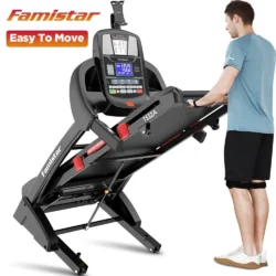 Famistar Folding Treadmill for Home with 15 Levels Auto Incline, 300LB Capcity, 10MPH Fast Speed Controls - Image 14