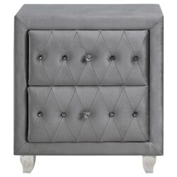 Coaster Deanna 5-Piece Queen Bedroom Set Grey - Image 10