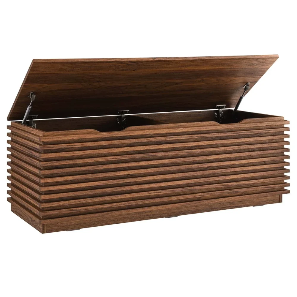 Modway Render Storage Bench - Oak - Image 3