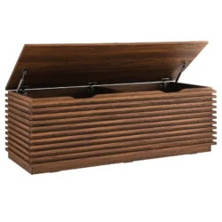 Modway Render Storage Bench - Oak - Image 3