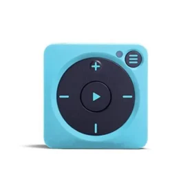 Mighty Vibe Spotify and Amazon Music Player – Bluetooth & Wired Headphones – 1,000+ Song Storage – No Phone Needed – Blue