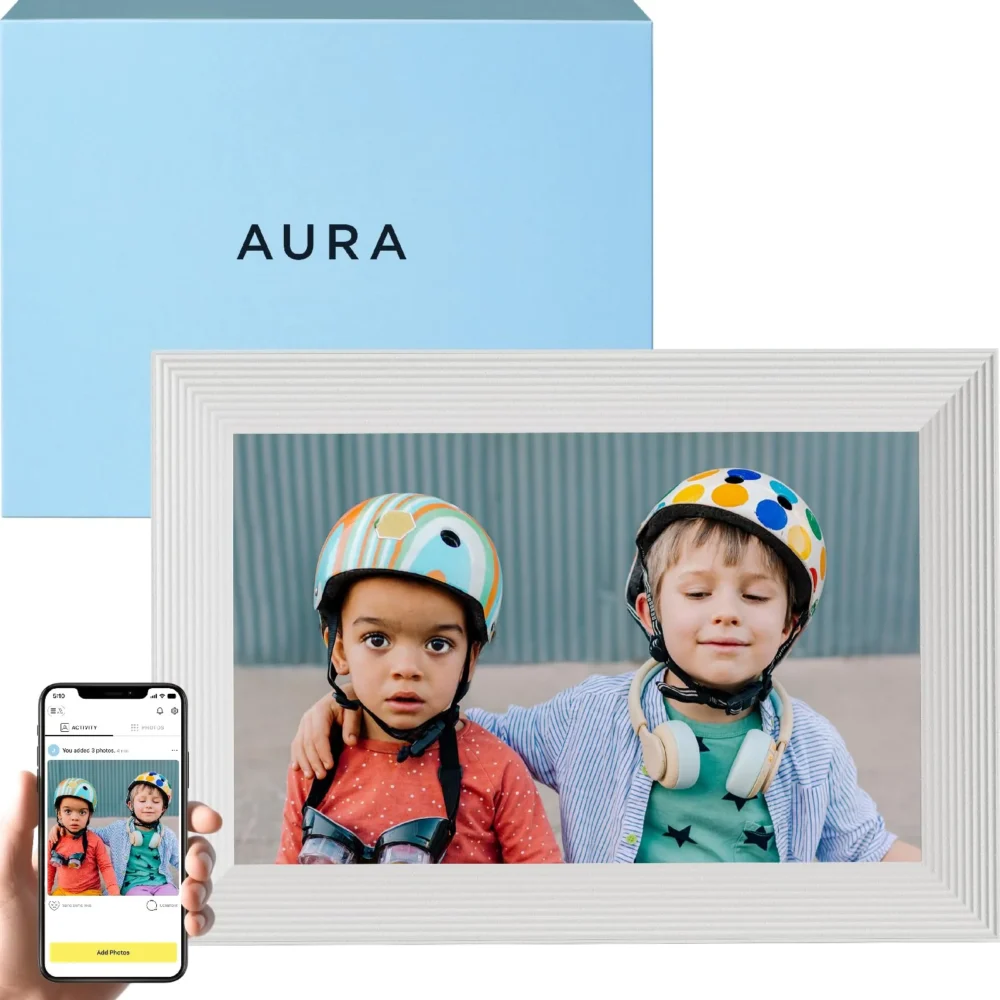 Aura Carver 10.1" WiFi Digital Picture Frame