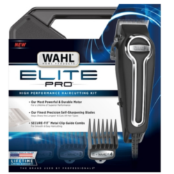 WAHL Elite Pro, High Performance Hair Clipper Kit (15 Piece Kit) – 79734