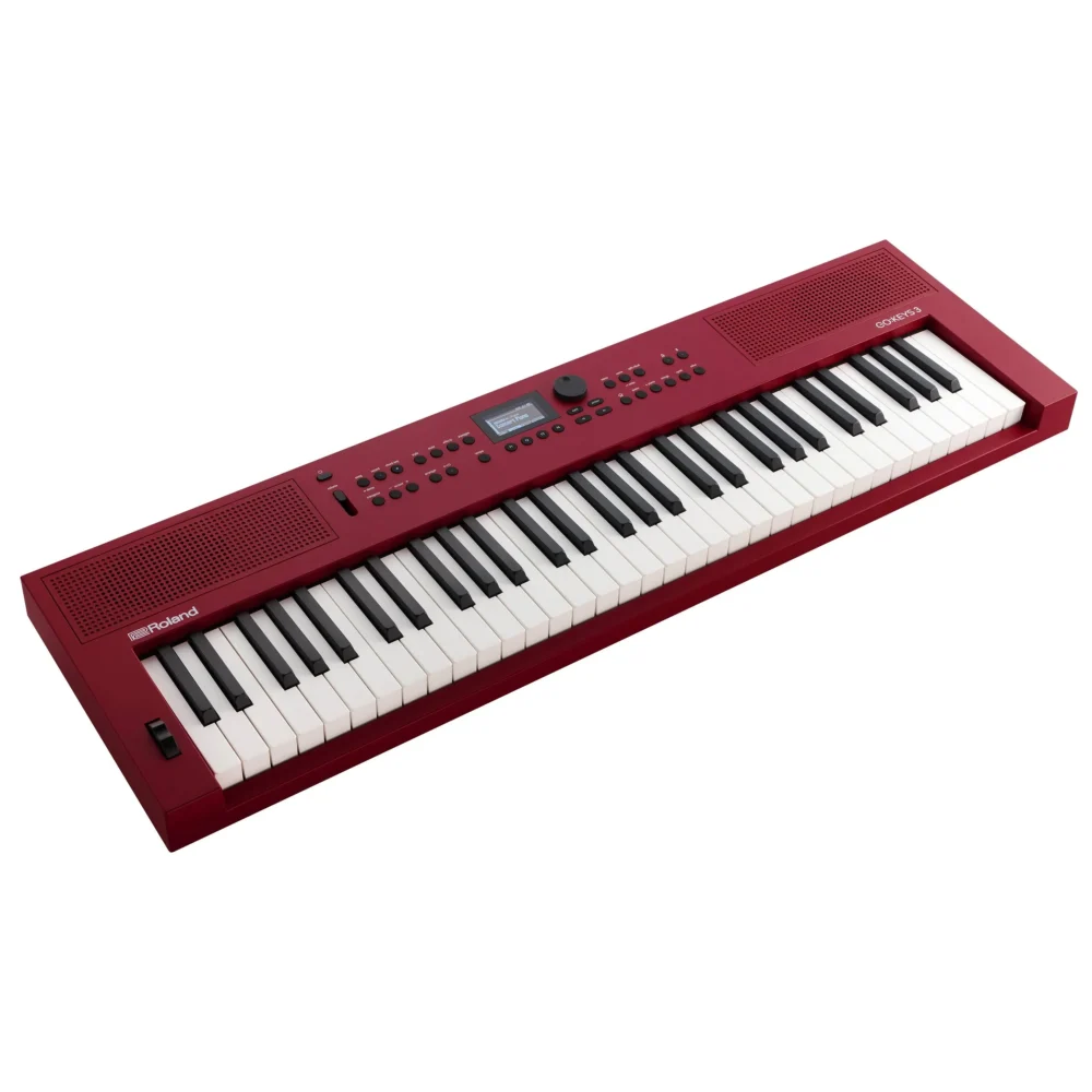 3 Music Creation Keyboard - Dark Red - Image 6