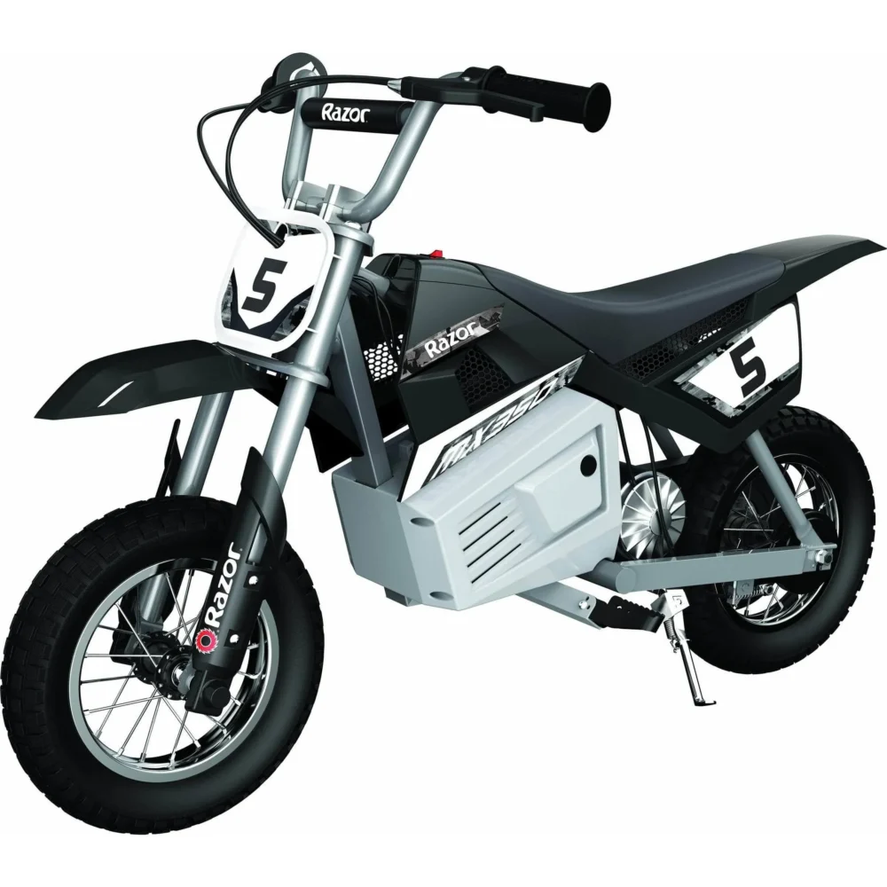 Mx350 24-Volt Dirt Rocket Electric Motocross Bike, Blue