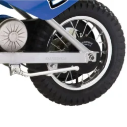 Mx350 24-Volt Dirt Rocket Electric Motocross Bike, Blue - Image 5