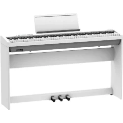 30X Digital Piano with Matching Stand and Pedalboard White - Image 2