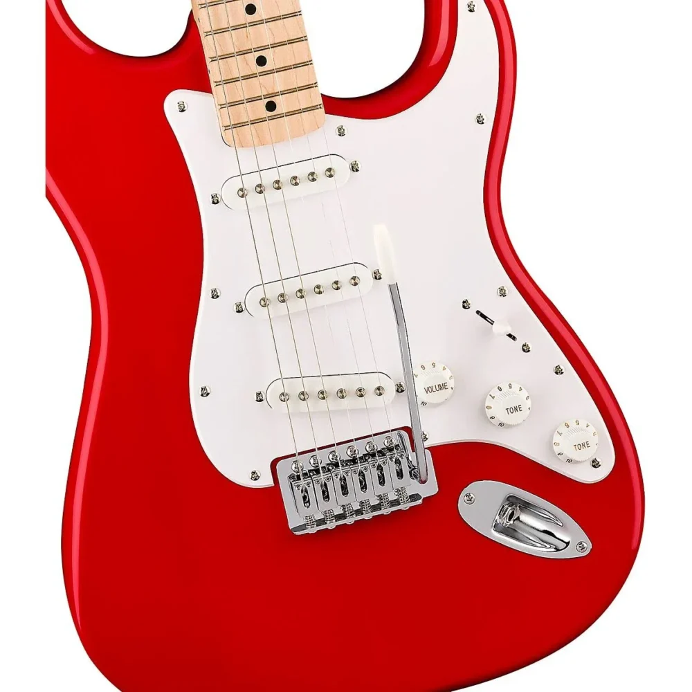 Sonic?Stratocaster?Limited-Edition?Maple?Fingerboard?Electric?Guitar?Pack?with?Frontman?10g?Amp?Torino?Red - Image 3