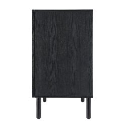 Sango Merk 2-Door Cabinet, Black - Image 7