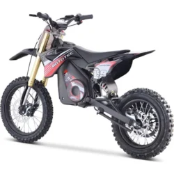 MotoTec 48V Pro Electric Dirt Bike 1600W Lithium Red