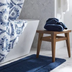 Hotel Regal Cotton Bath Rug - White Size 21x34 - Image 4