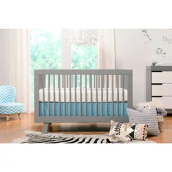Babyletto Hudson 3-in-1 Convertible Crib with Toddler Conversion Kit - Honey - Image 4