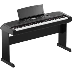 DGX-670 88-Key Portable Grand Piano with Stand Black