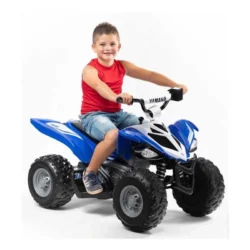 ATV 12-Volt Battery-Powered Ride-On ATV - Purple and White for Girls Ages 3-5 Years, Size: 12V - Image 8