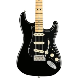 Player Stratocaster Maple Fingerboard Limited Edition Electric Guitar Black
