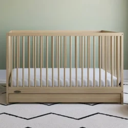 Graco - Teddi 5-in-1 Convertible Crib with Drawer - Driftwood - Image 10