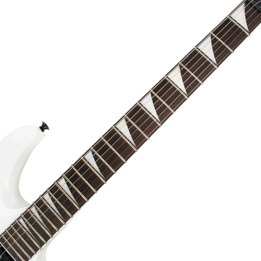 Jackson JS22 Dinky Arch Top Electric Guitar - Snow White - Image 2